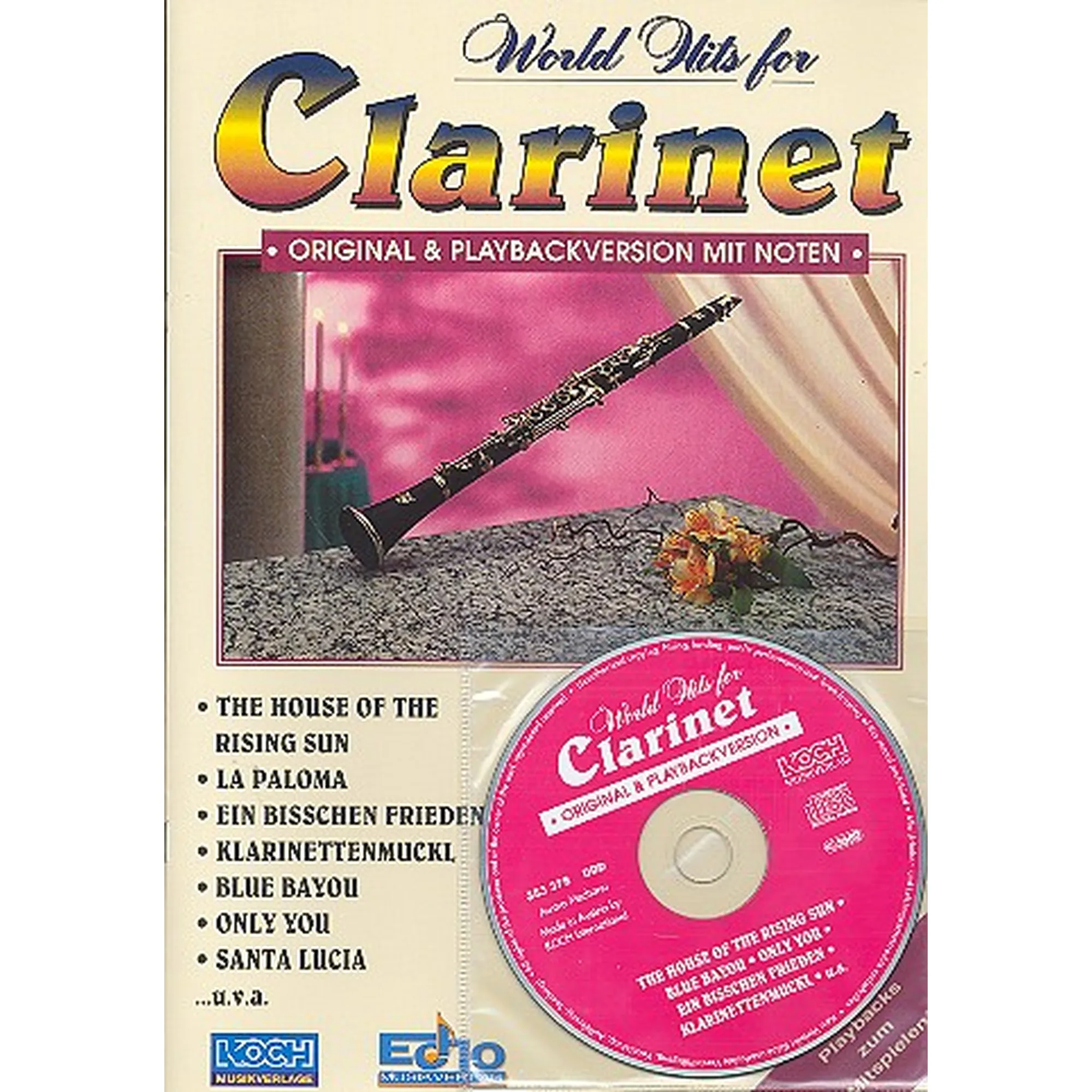 Vorderes Coverbild World Hits for Clarinet 1