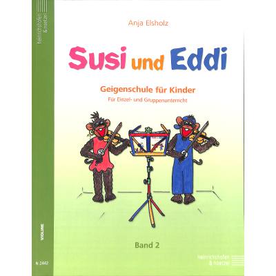 Vorderes Coverbild Susi und Eddi - Geigenschule für Kinder 2