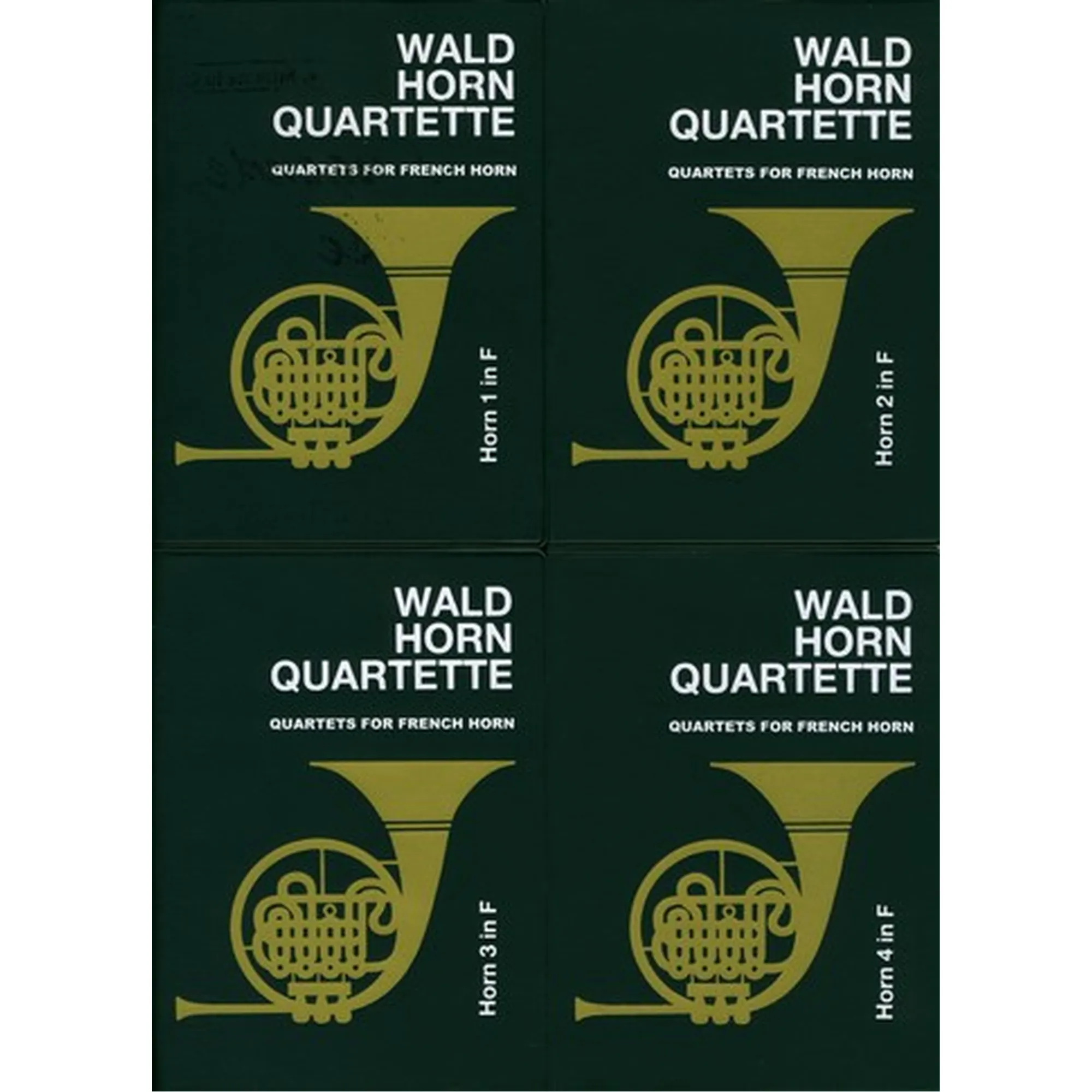 Vorderes Coverbild Waldhornquartette 1