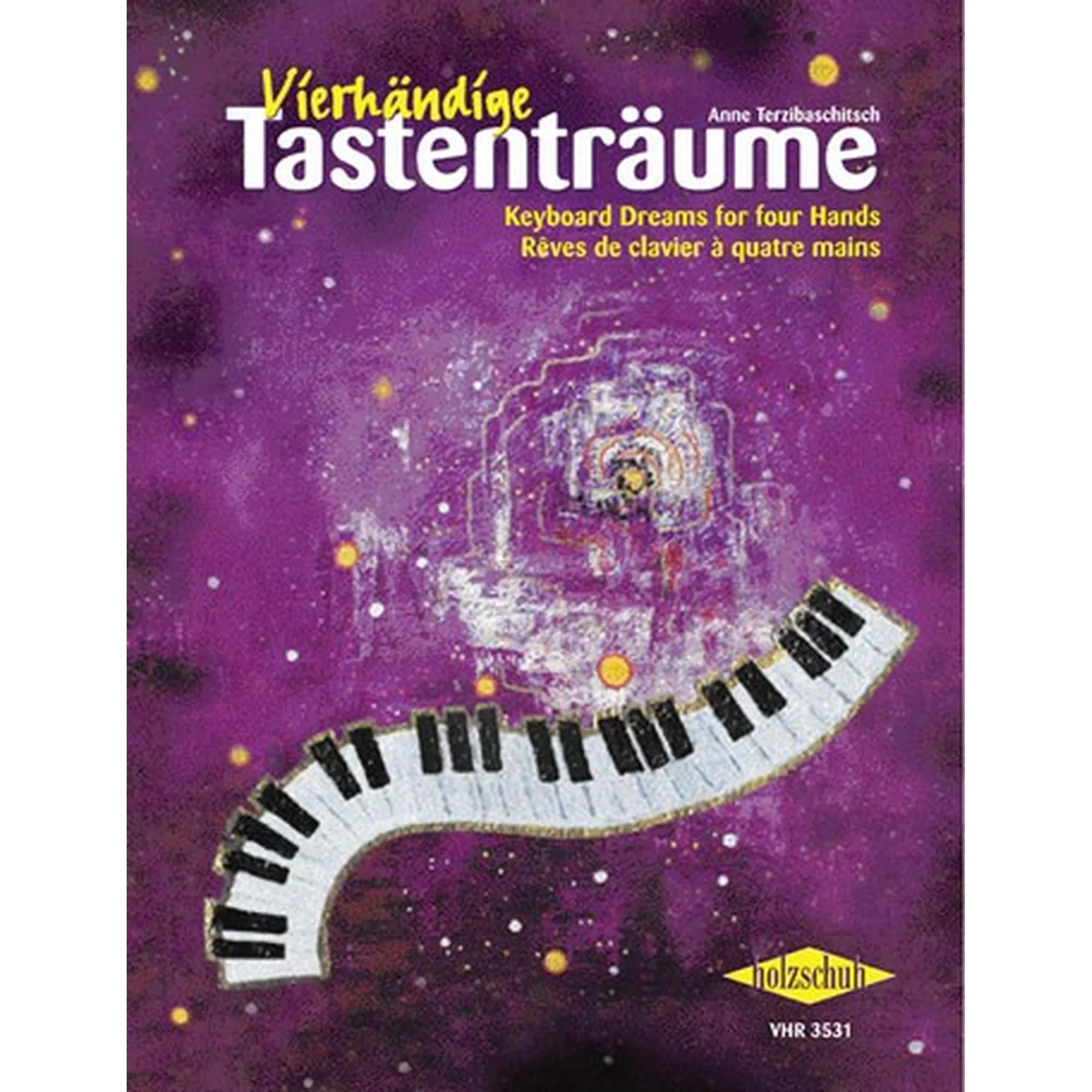 Vorderes Coverbild Vierhändige Tastenträume Band 1