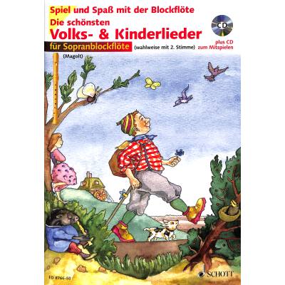 Vorderes Coverbild Die schönsten Volks- und Kinderlieder
