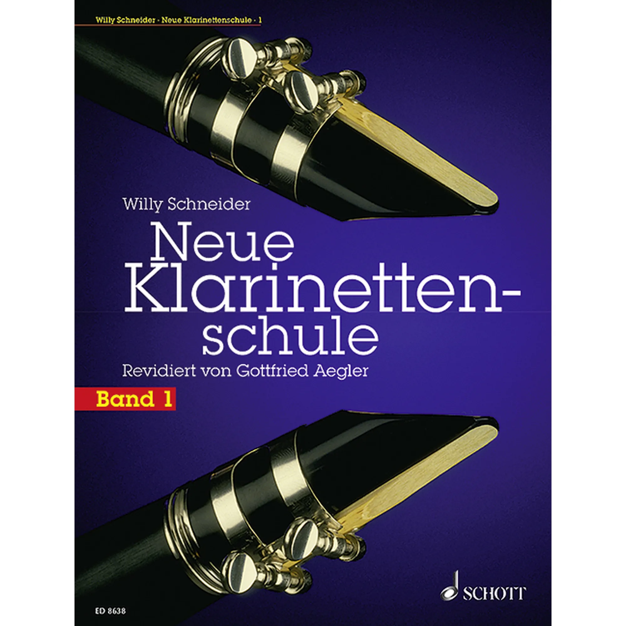 Vorderes Coverbild Neue Klarinettenschule 1