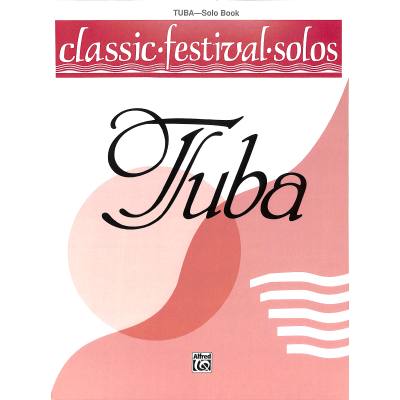 Vorderes Coverbild Classic Festival Solos 1 - Solobook for Tuba