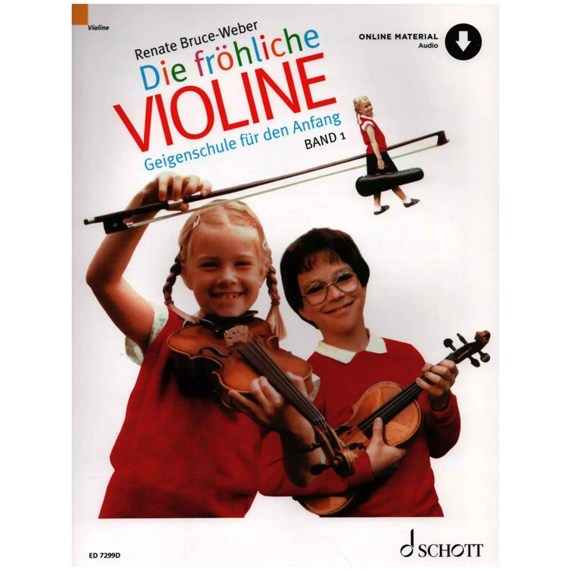 Vorderes Coverbild Die fröhliche Violine 1