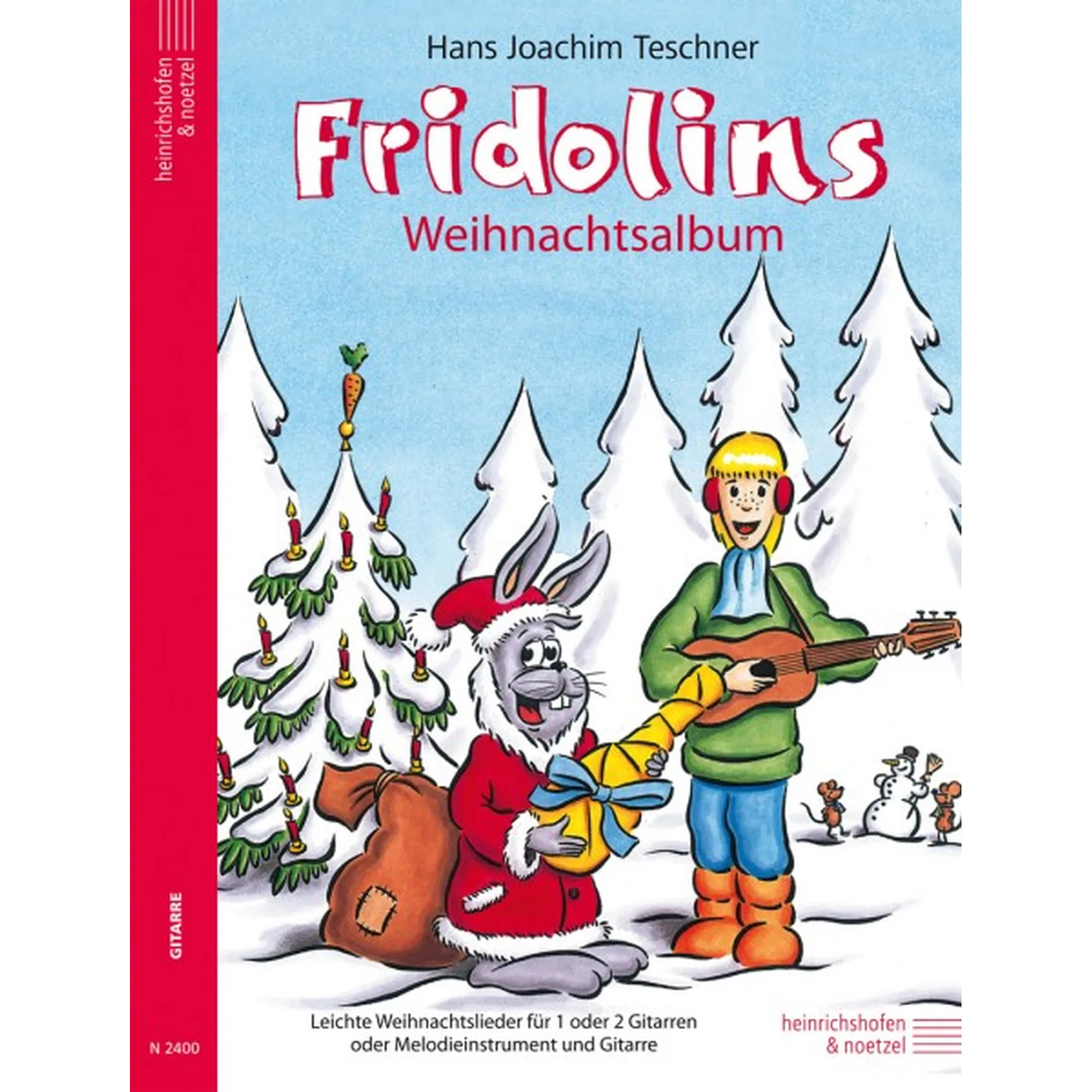 Vorderes Coverbild Fridolins Weihnachtsalbum