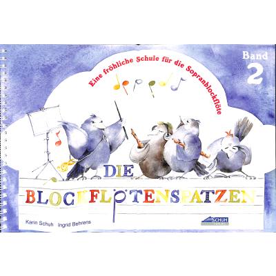 Vorderes Coverbild Die Blockflötenspatzen 2