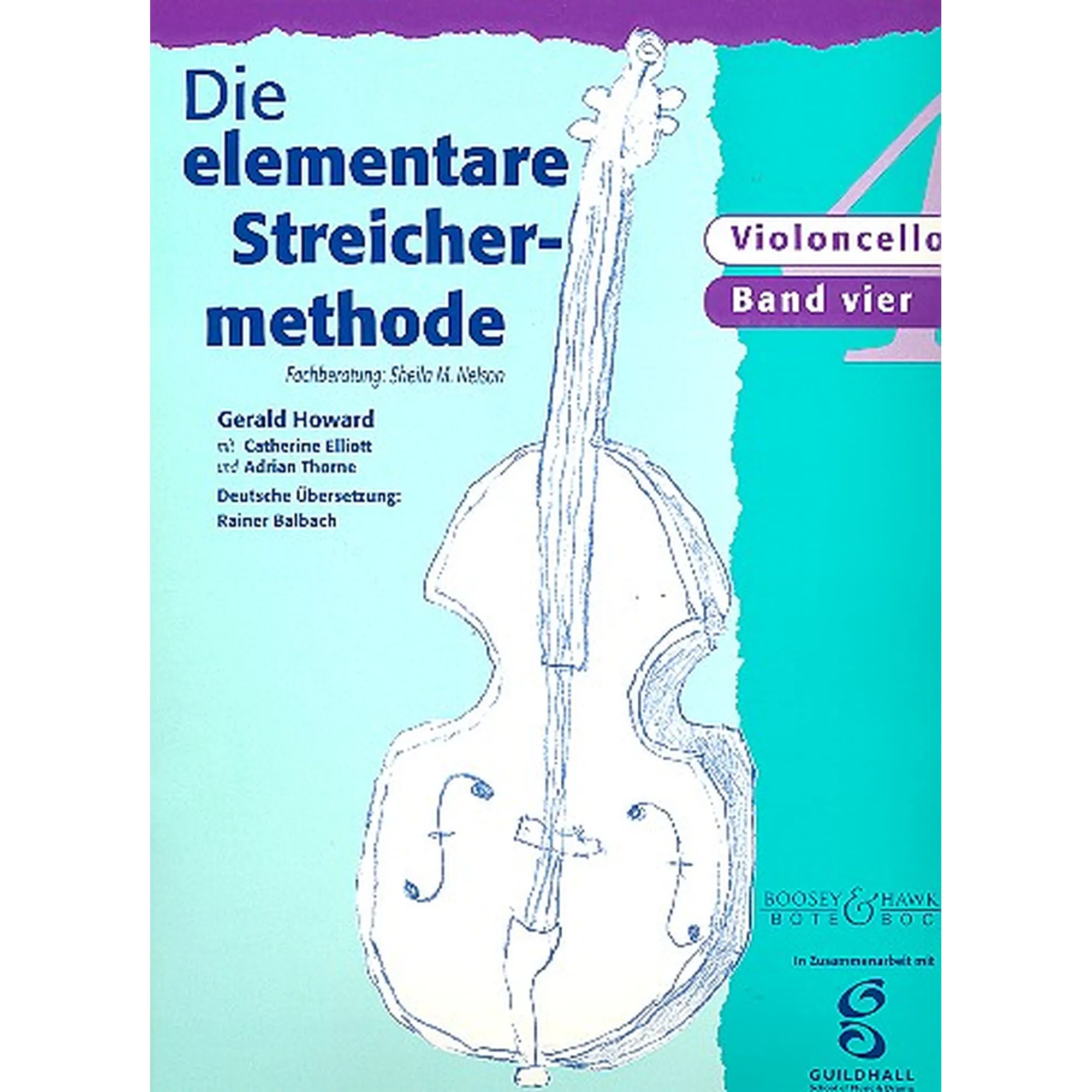 Vorderes Coverbild Die elementare Streichermethode Band 4