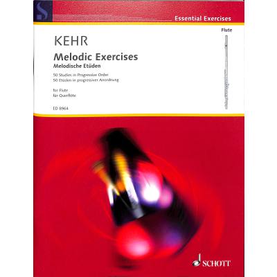 Vorderes Coverbild Melodische Etüden