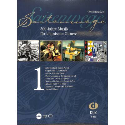 Vorderes Coverbild Saitenwege 1 500 Jahre Musik
