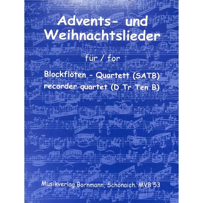 Vorderes Coverbild Advents + Weihnachtslieder