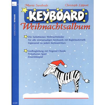 Vorderes Coverbild Keyboard Weihnachtsalbum