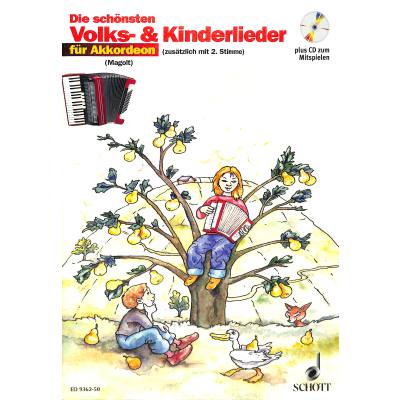 Vorderes Coverbild Die schönsten Volks- und Kinderlieder