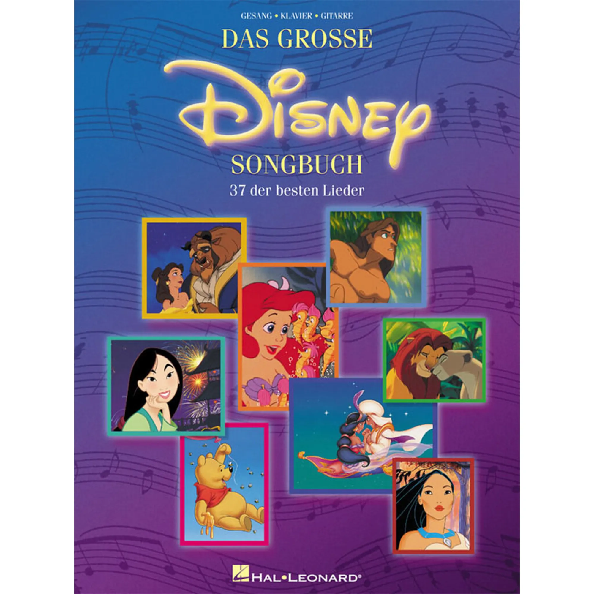 Vorderes Coverbild Das grosse Disney Songbuch