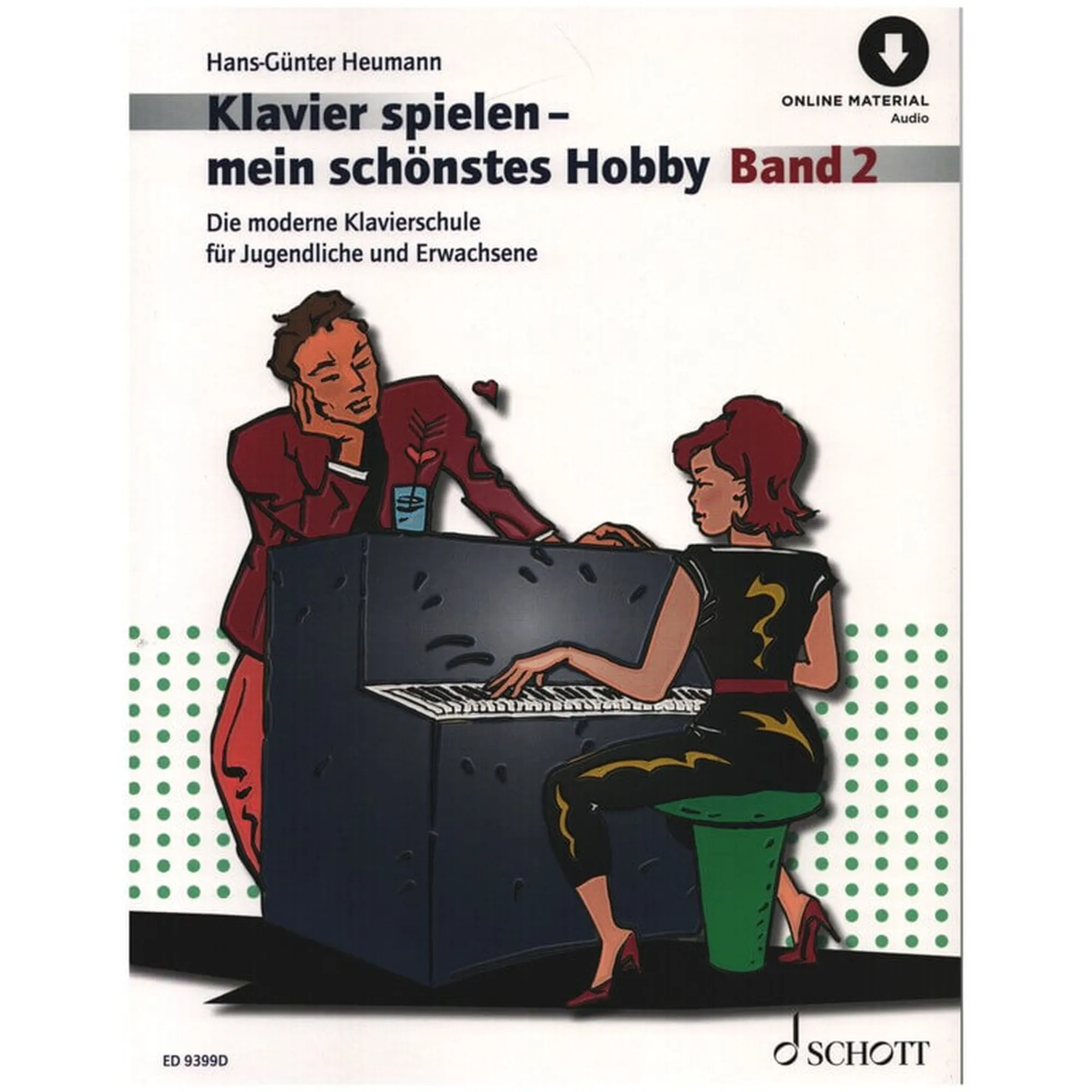 Vorderes Coverbild Klavierspielen mein schönstes Hobby 2