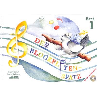 Vorderes Coverbild Der Blockflötenspatz 1 CD