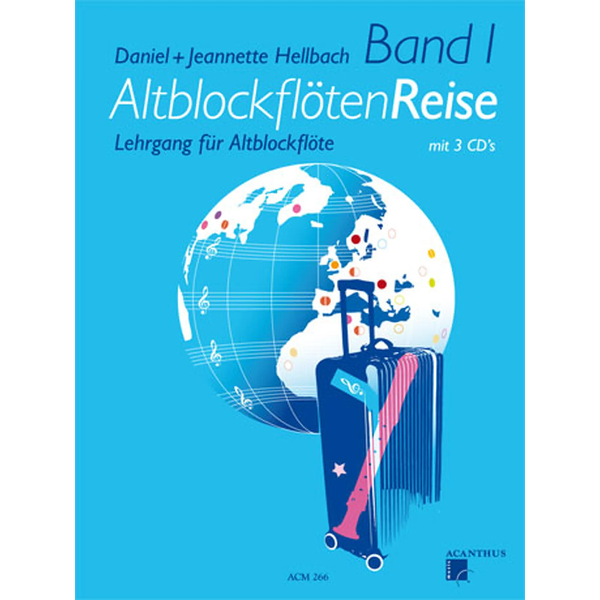Vorderes Coverbild Altblockflötenreise 1