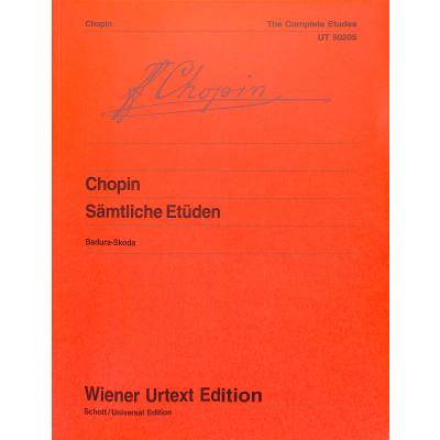 Vorderes Coverbild Sämtliche Etüden
