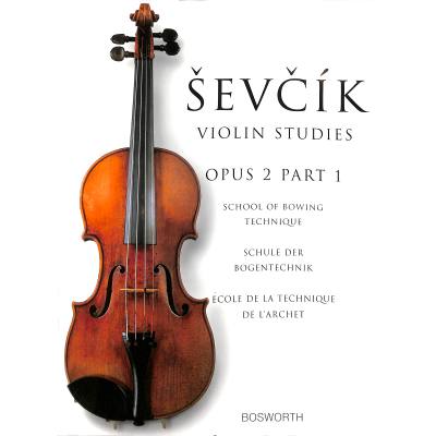 Vorderes Coverbild Schule der Bogentechnik op 2/1