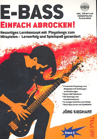 Vorderes Coverbild E-Bass einfach abrocken