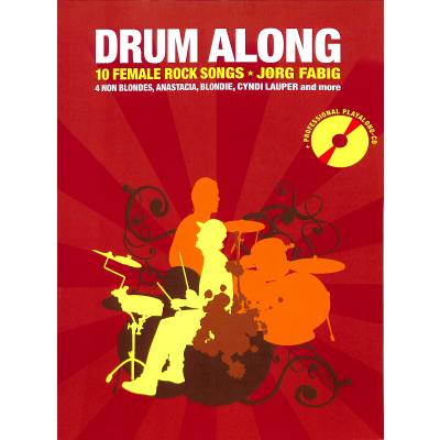 Vorderes Coverbild Drum Along 3 - 10 Female Rock Songs