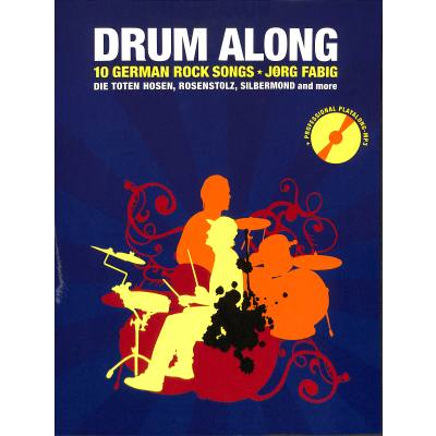 Vorderes Coverbild Drum along 4 - 10 German Rock Songs
