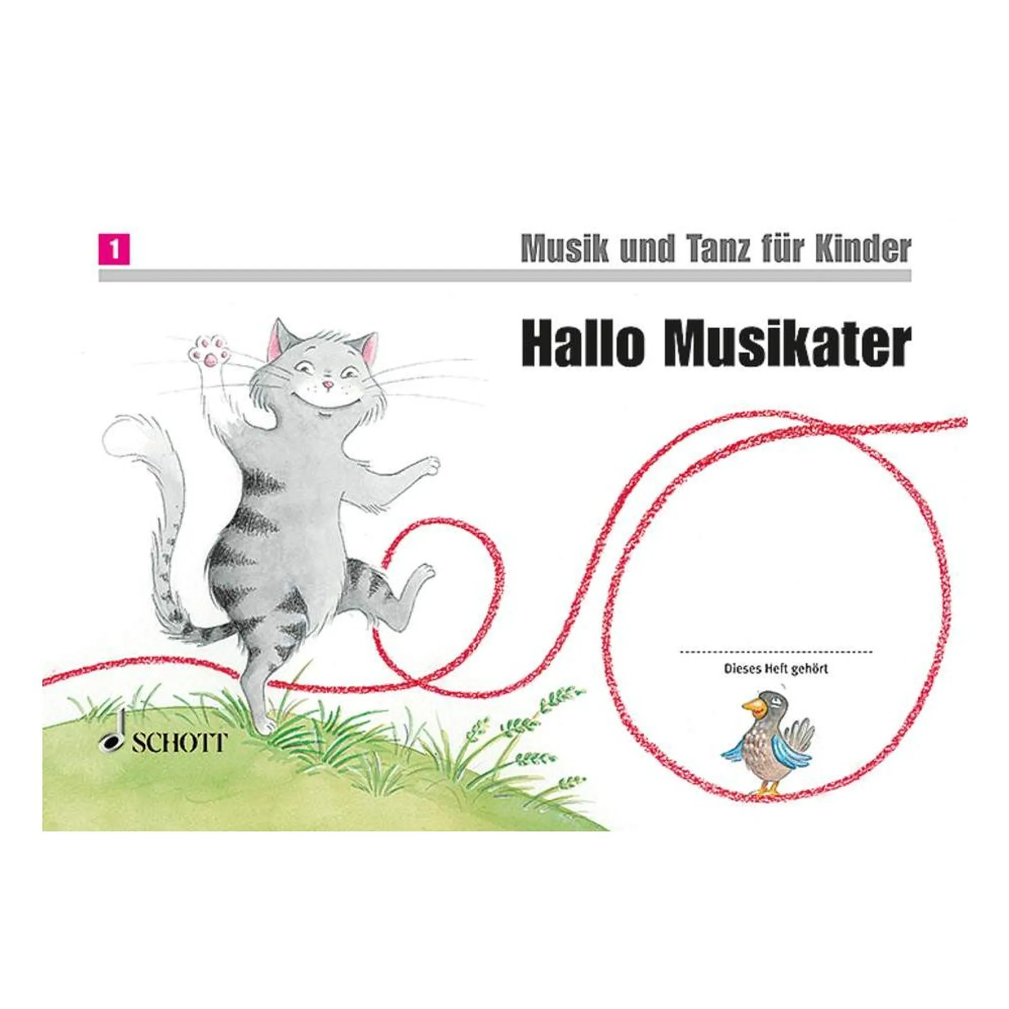 Vorderes Coverbild Hallo Musikkater - Musik und Tanz für Kinder 1