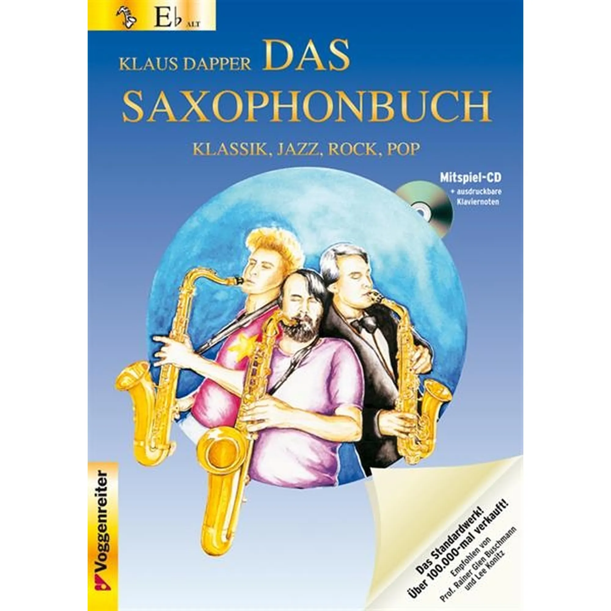 Vorderes Coverbild Das Saxophonbuch 1