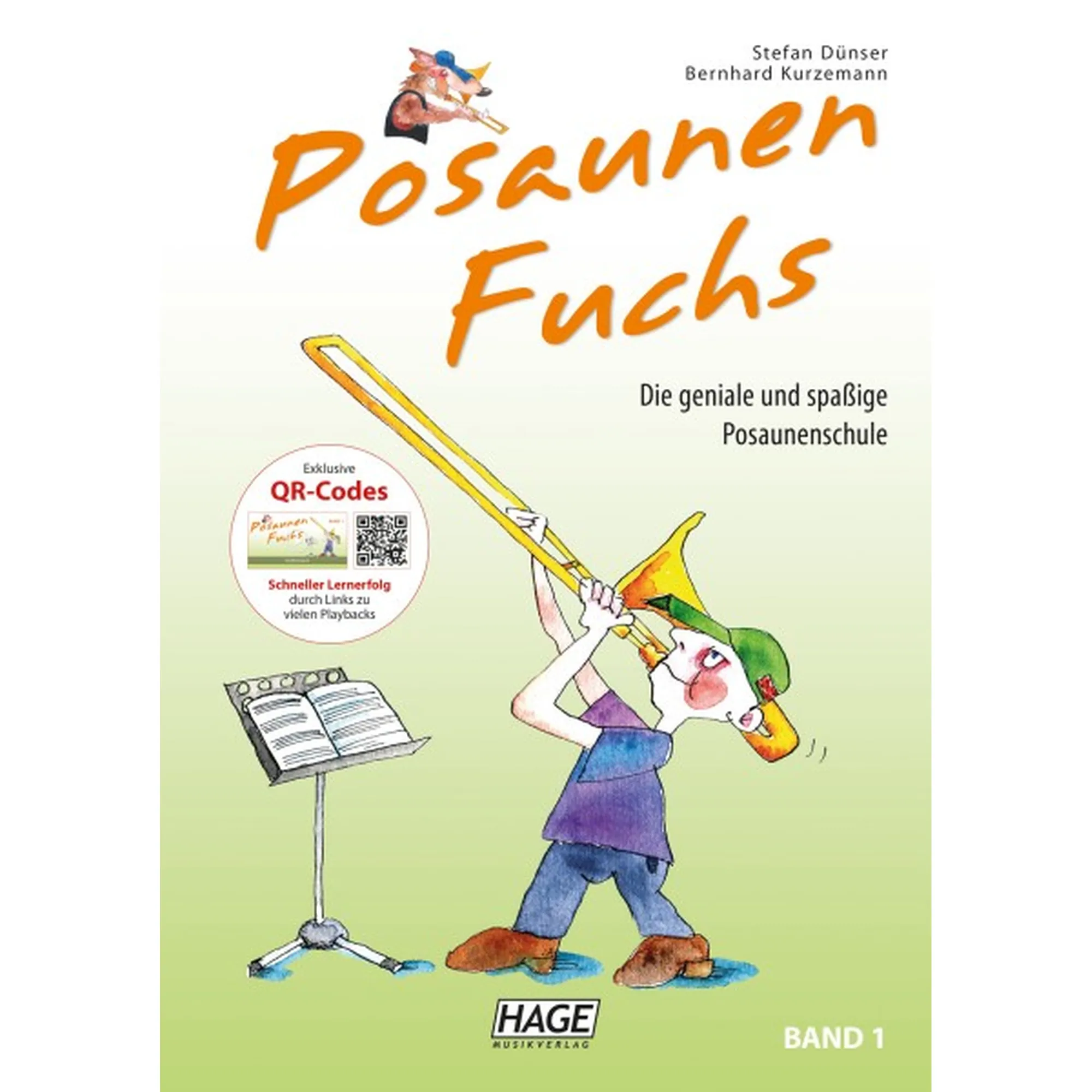 Vorderes Coverbild Posaunenfuchs 1