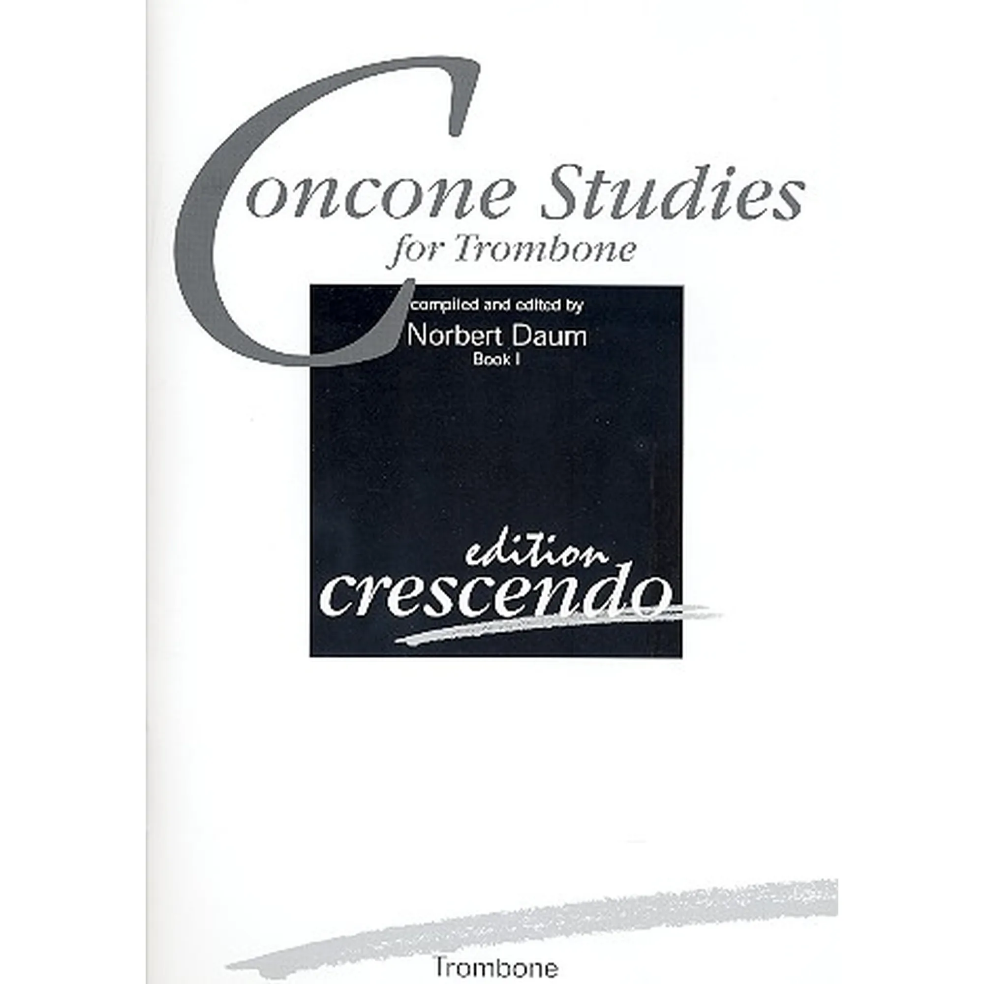 Vorderes Coverbild Concone Studies 1