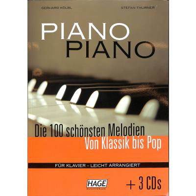 Vorderes Coverbild Piano Piano 1 - leicht arrangiert