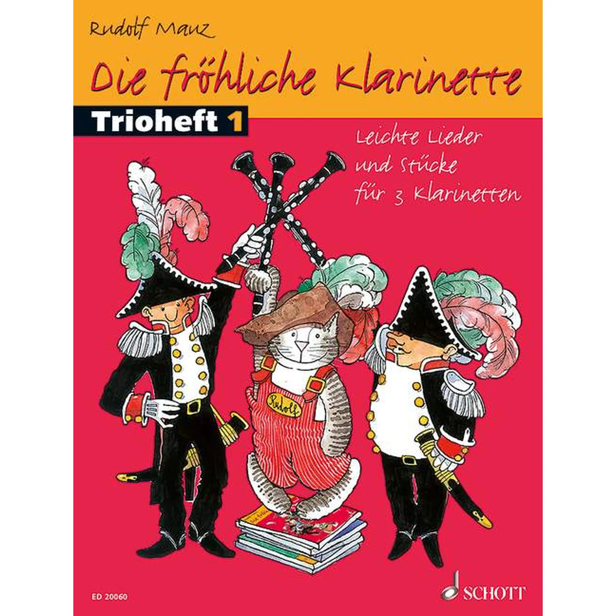 Vorderes Coverbild Die Fröhliche Klarinette - Trioheft 1
