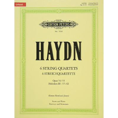 Vorderes Coverbild 6 Streichquartette op. 54/55 -Antiquariat