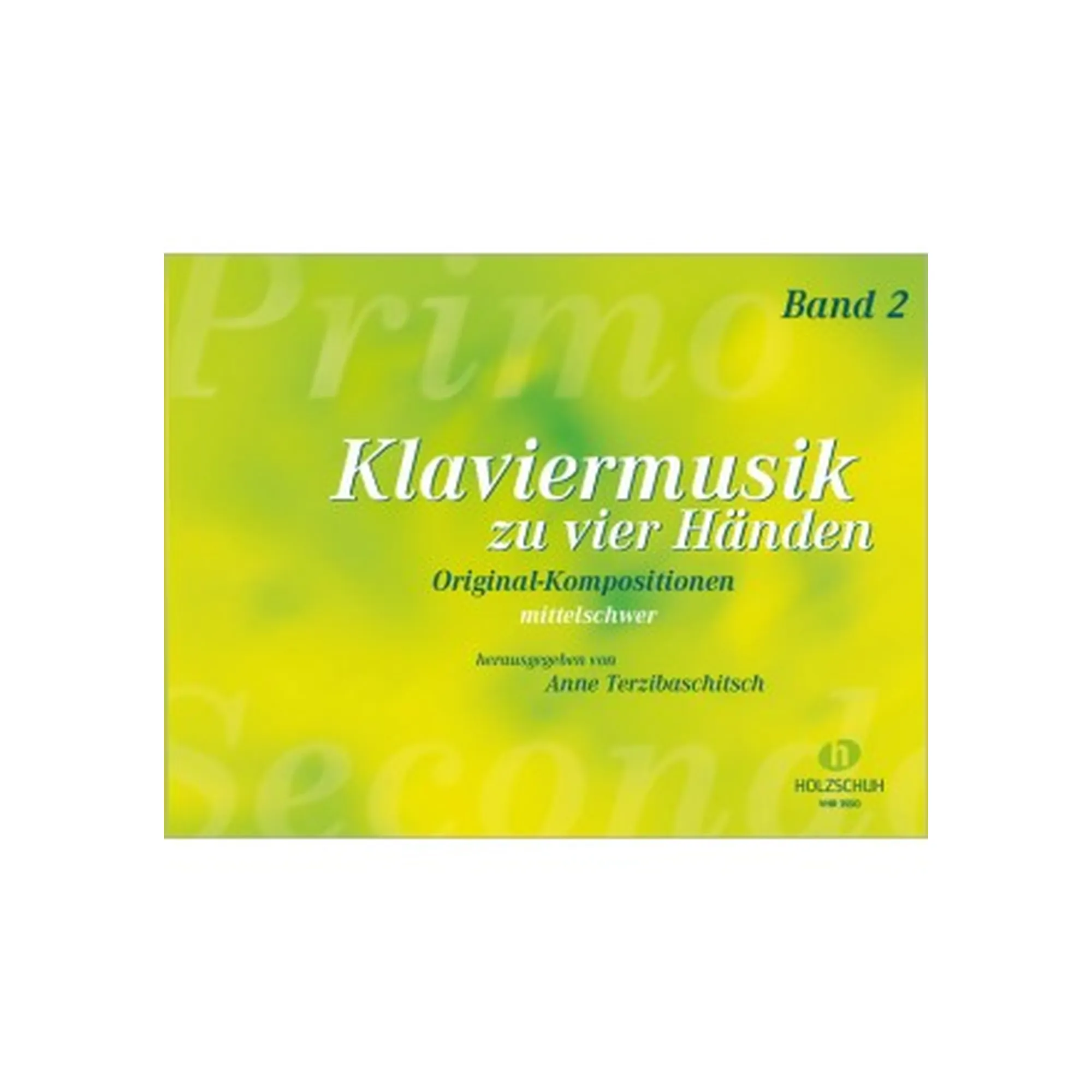 Vorderes Coverbild Klaviermusik zu 4 Händen 2
