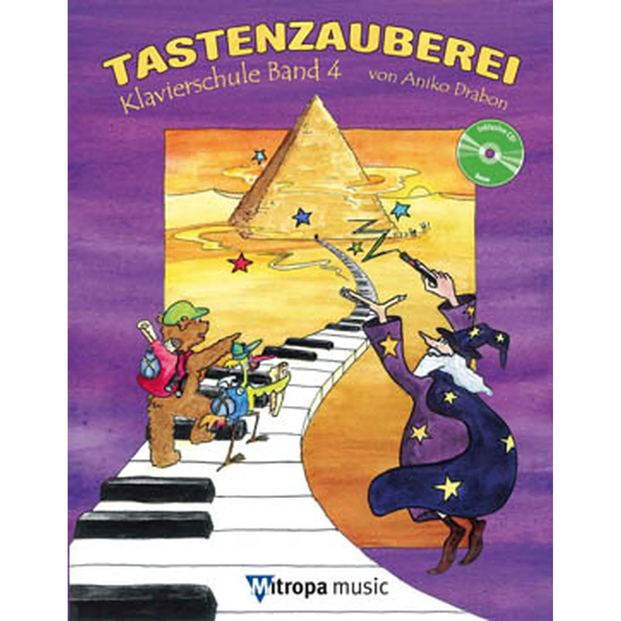 Vorderes Coverbild Tastenzauberei 4