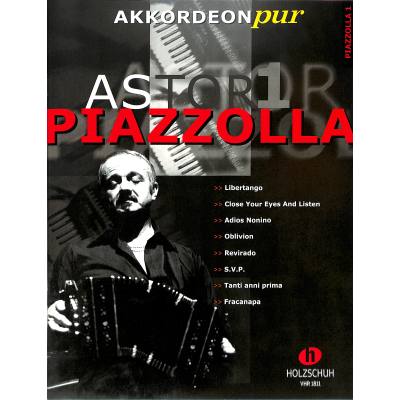 Vorderes Coverbild Akkordeon Pur 1 - Astor Piazzolla