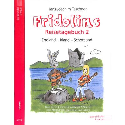 Vorderes Coverbild Fridolins Reisetagebuch 2