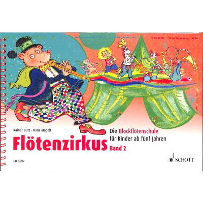 Vorderes Coverbild Flötenzirkus 2
