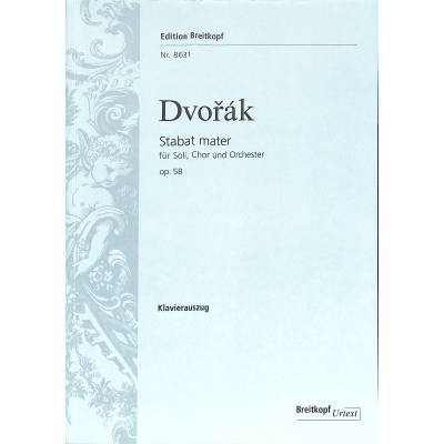 Vorderes Coverbild Stabat Mater OP 58