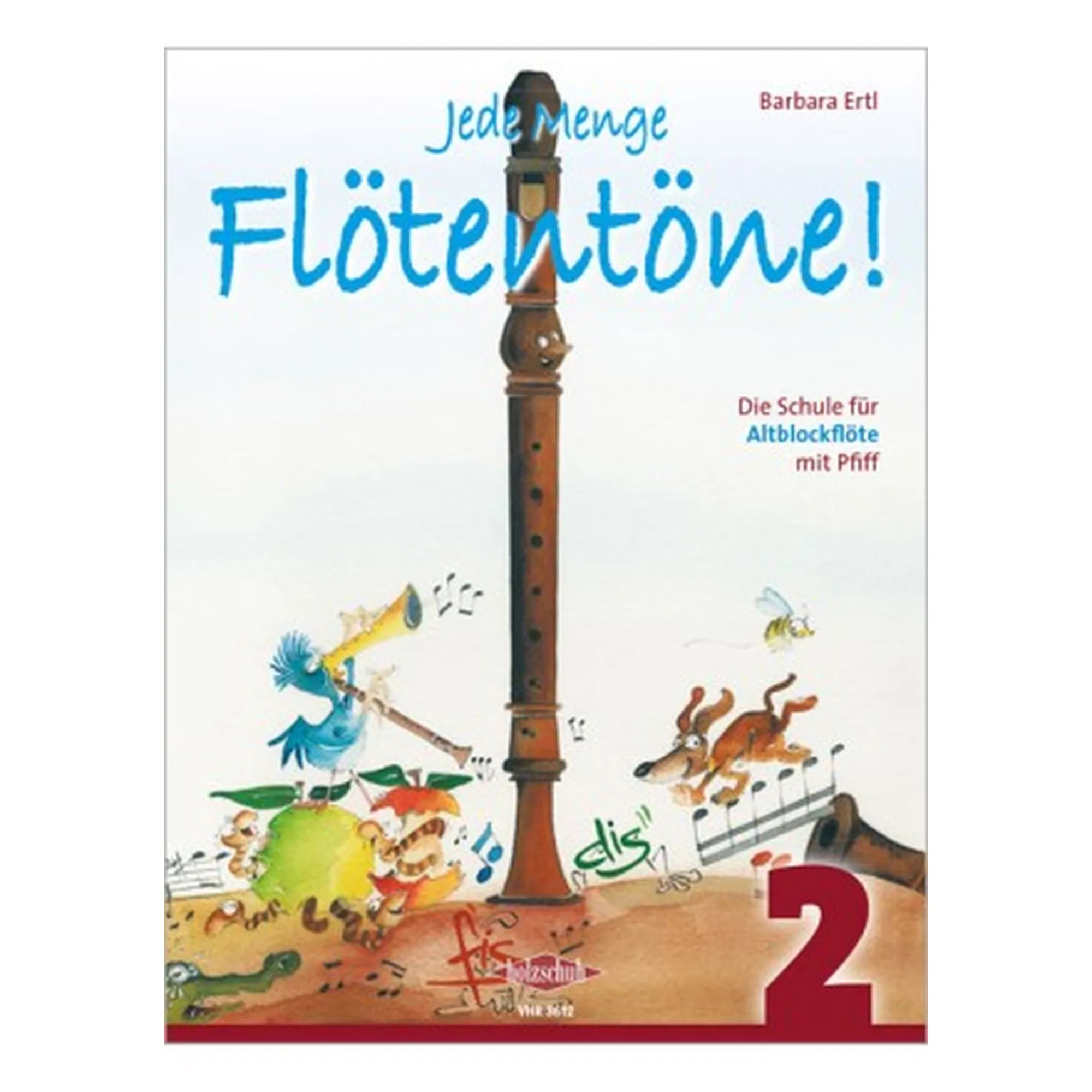 Vorderes Coverbild Jede Menge Flötentöne 2