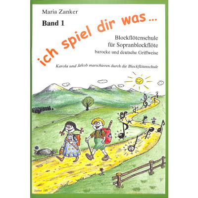 Vorderes Coverbild Blockflötenschule 1