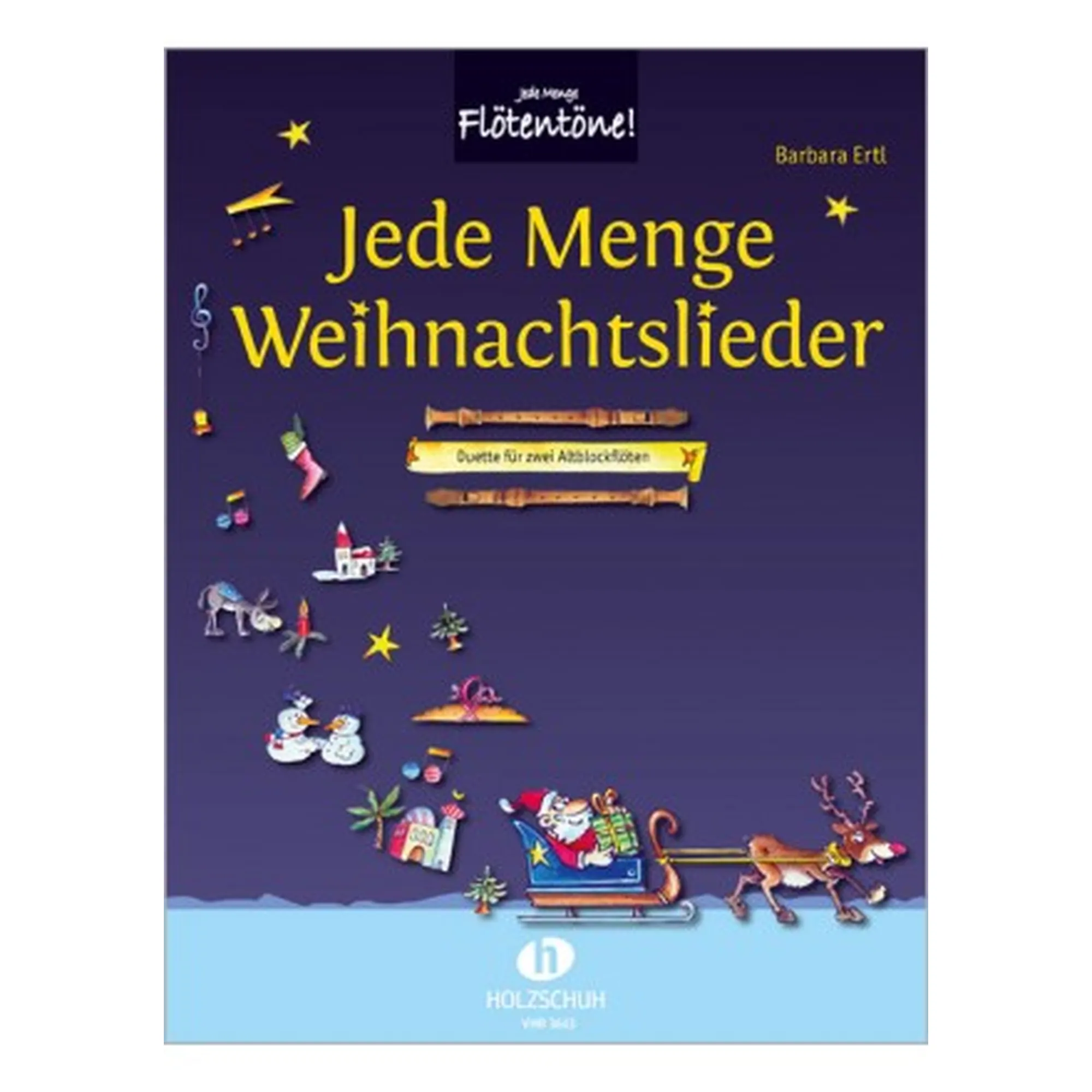 Vorderes Coverbild Jede Menge Weihnachtslieder