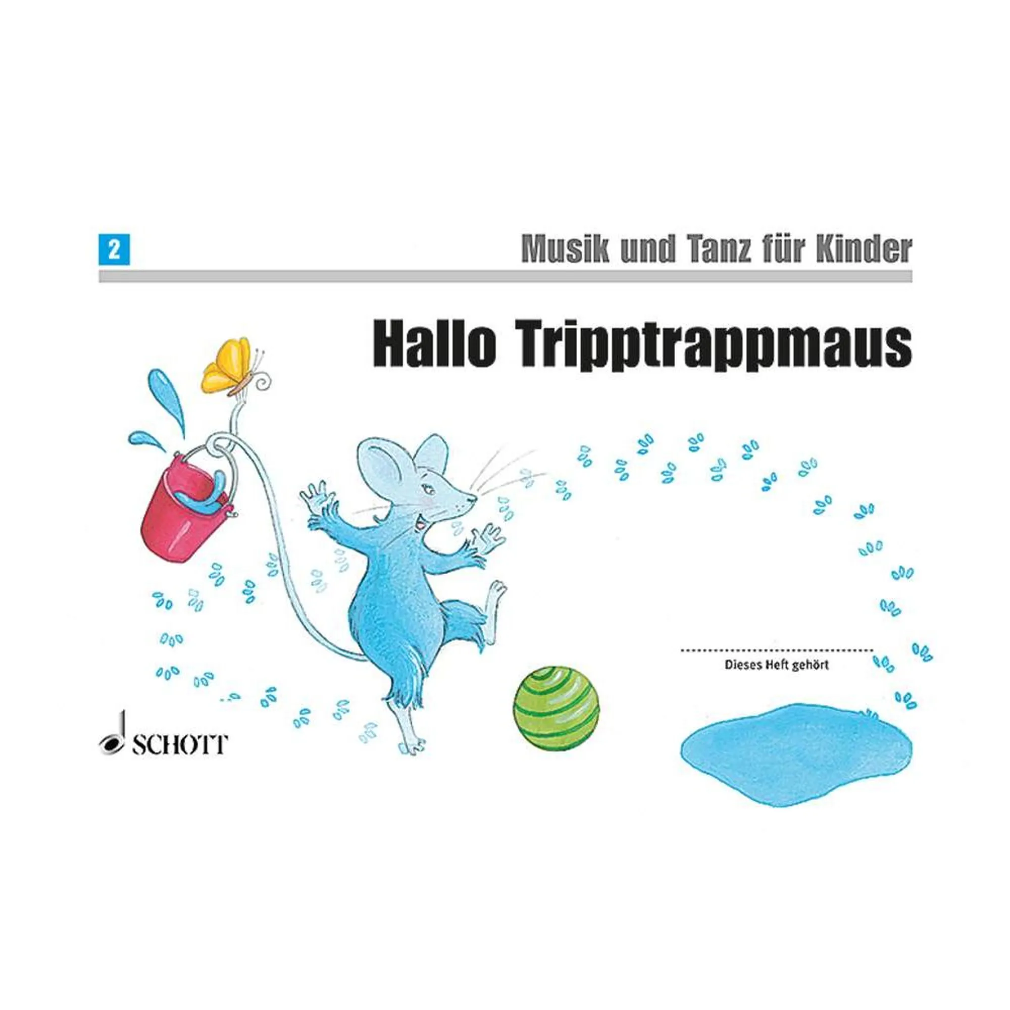 Vorderes Coverbild Hallo TrippTrappMaus - Musik und Tanz für Kinder 2
