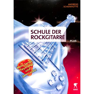 Vorderes Coverbild Schule der Rockgitarre Plus