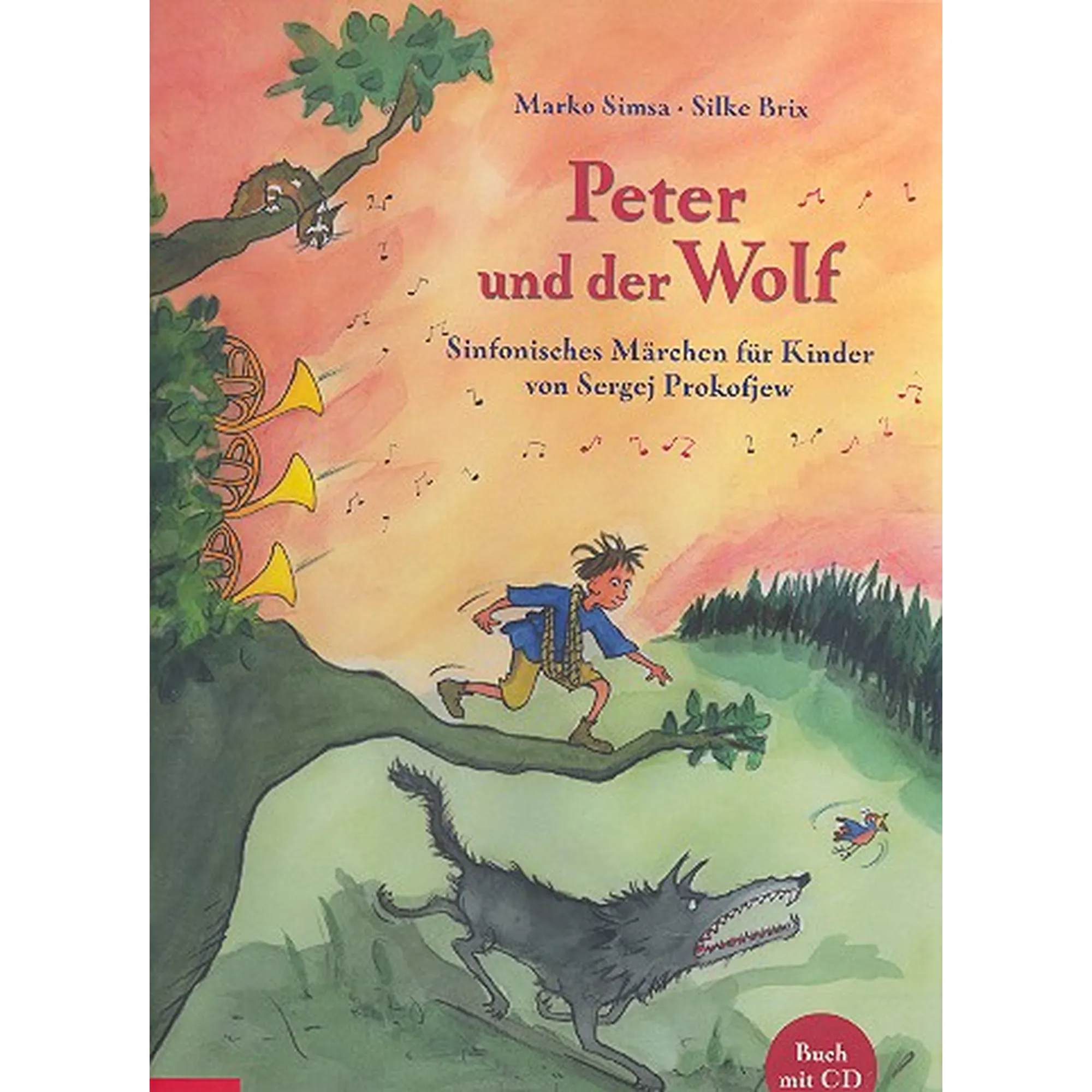 Vorderes Coverbild Peter und der Wolf