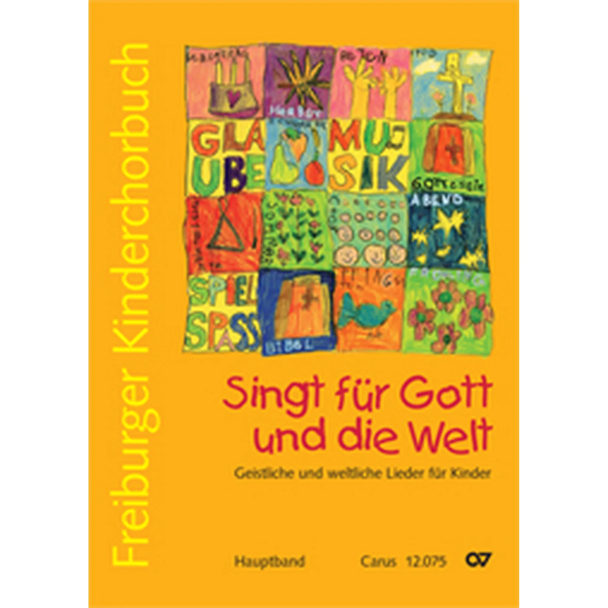 Vorderes Coverbild Freiburger Kinderchorbuch