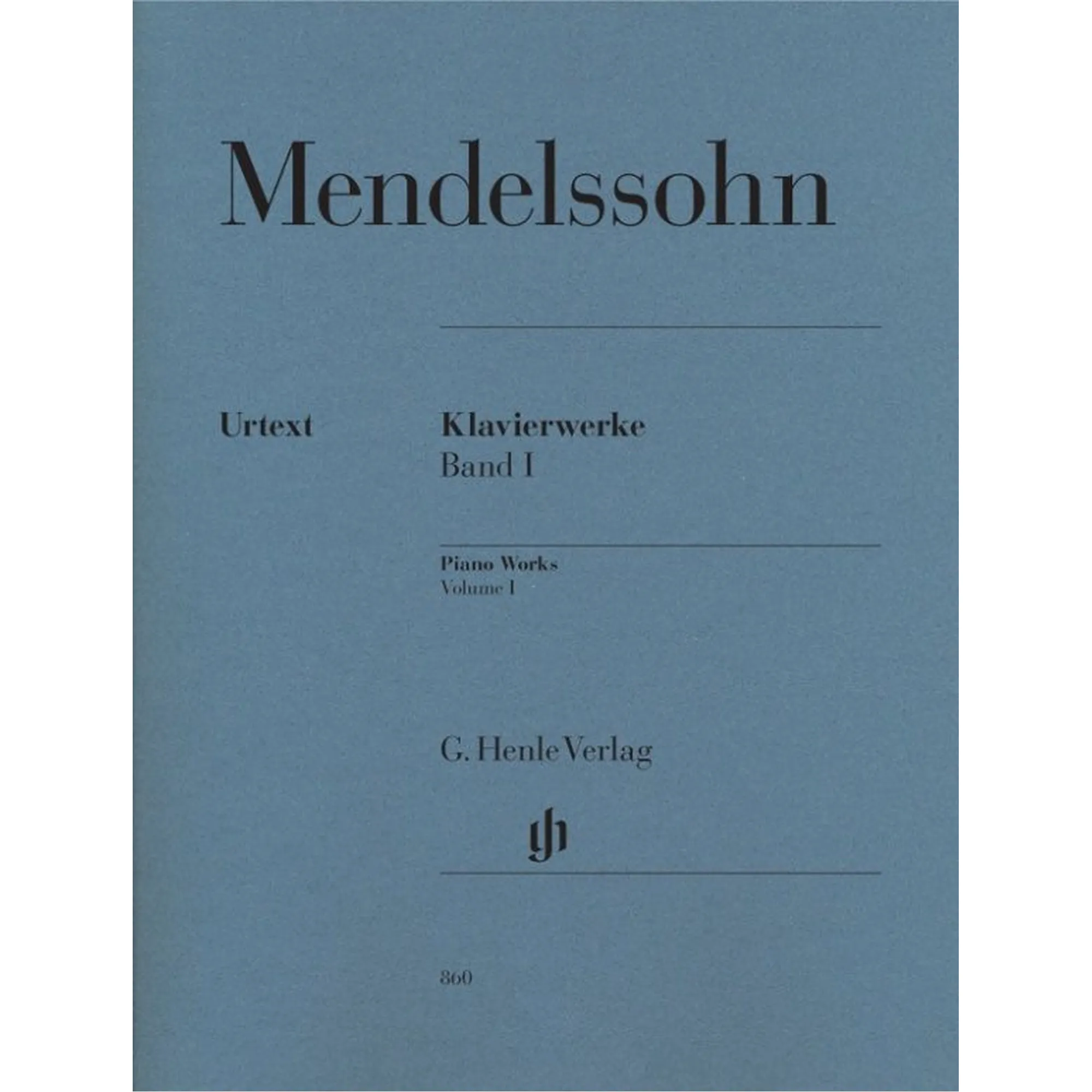 Vorderes Coverbild KLAVIERWERKE 1
