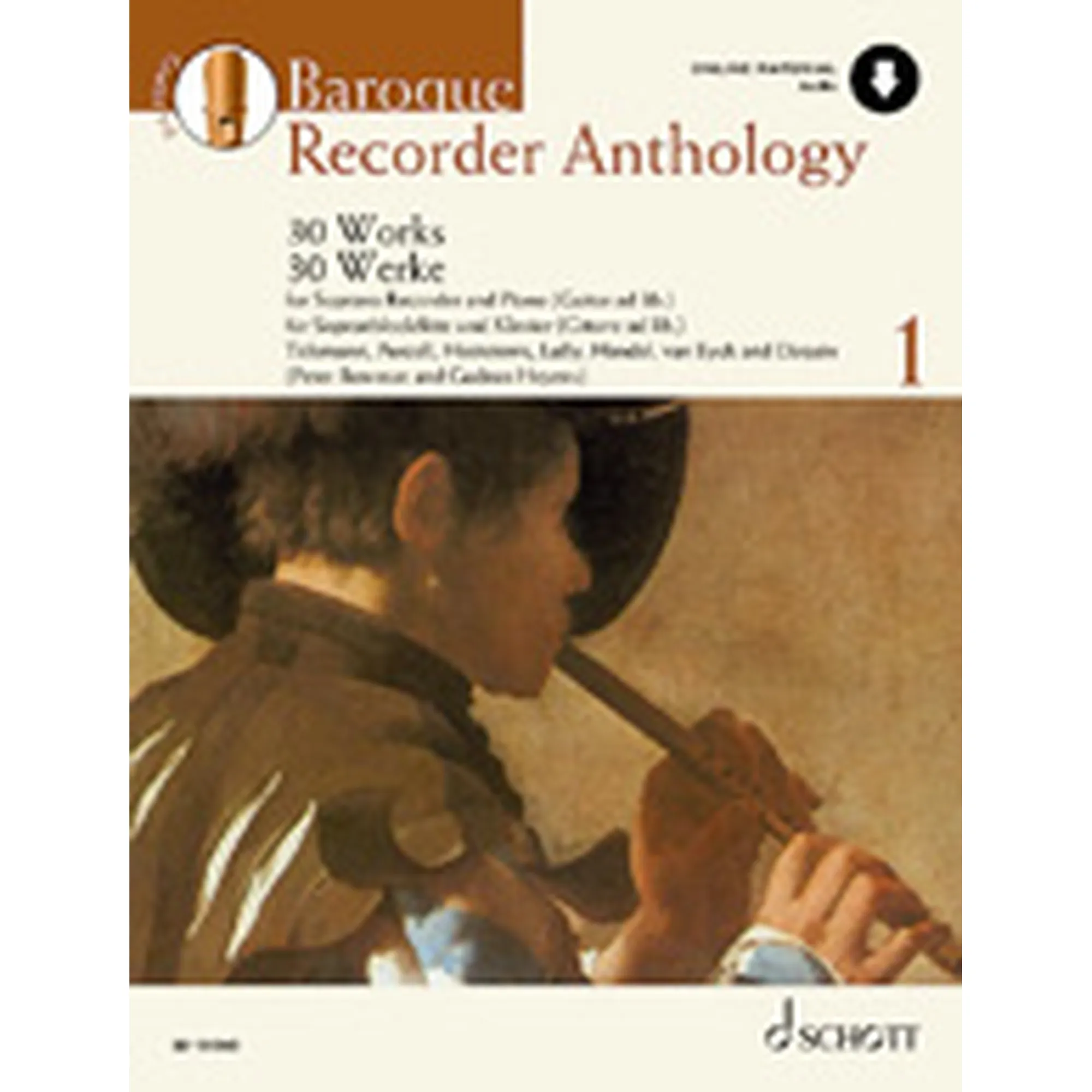 Vorderes Coverbild Baroque Recorder Anthology 1