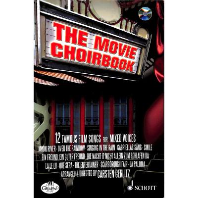 Vorderes Coverbild The Movie Choirbook - 12 famous Film Songs