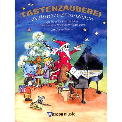Vorderes Coverbild Tastenzauberei - Weihnachtsmusizieren
