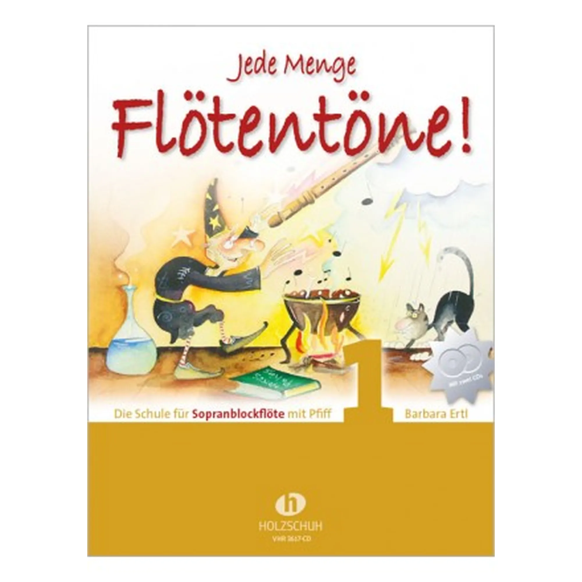 Vorderes Coverbild Jede Menge Flötentöne 1